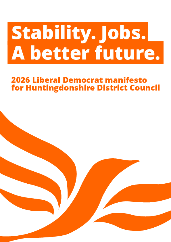 2026 HDC LDs manifesto. The title reads "Stability. Jobs. A better future." and the cover features a large image of a LD bird logo